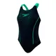 malla-speedo-enteriza-gala-logo-medallist-NEGRO/VERDE