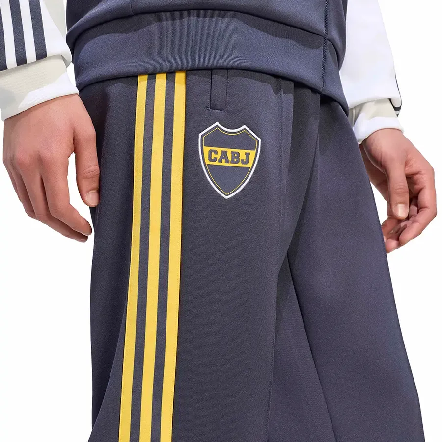 Imagen 3 de 5 de Pantalón adidas originals Boca Juniors-MARINO/AMARILLO