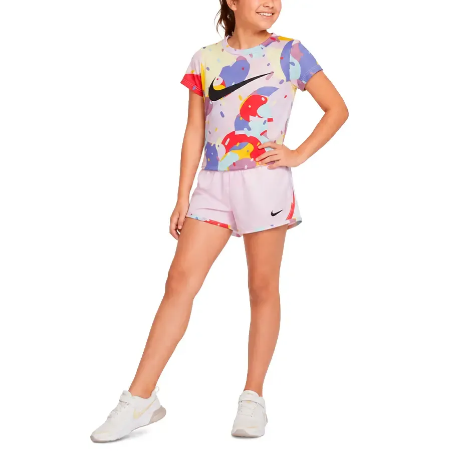 Imagen 0 de 8 de Conjunto Nike Dri-FIT Printed Tee and Tempo-COLORES VARIOS
