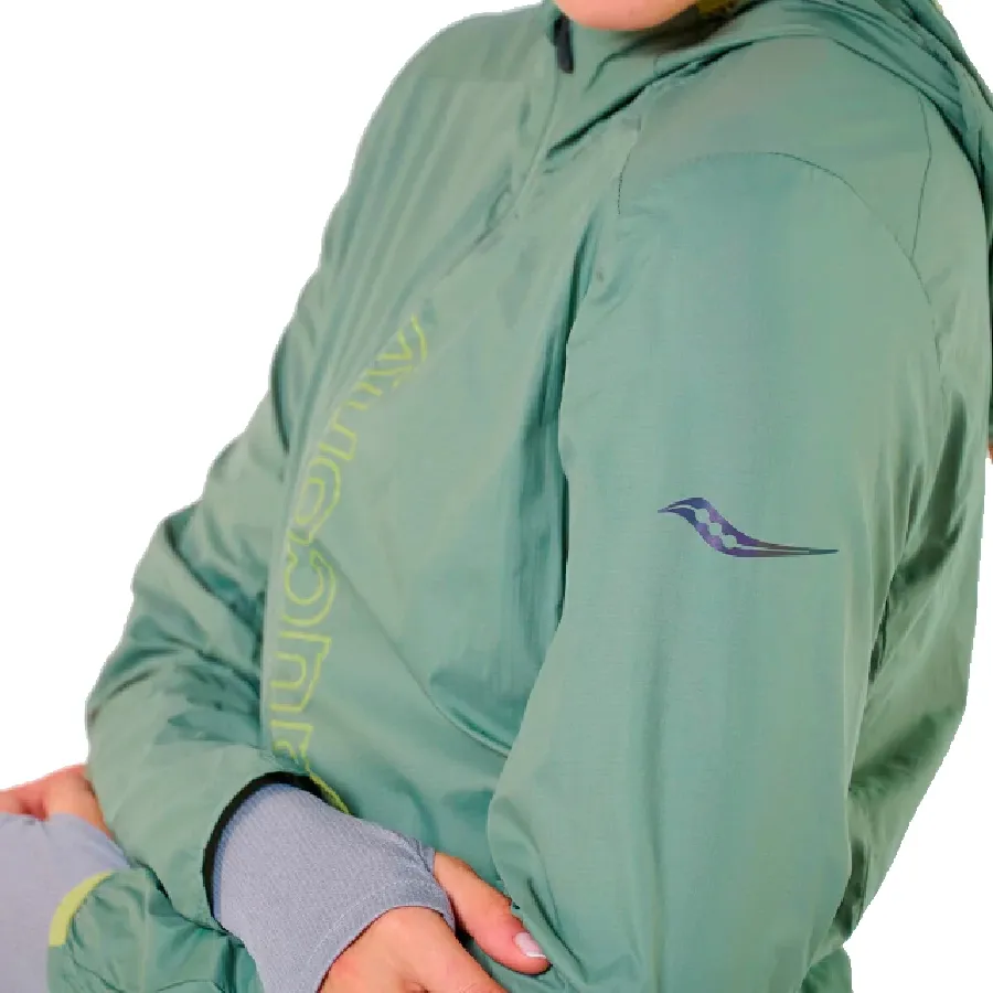 Imagen 2 de 4 de Campera Saucony Peregrine Packaway-OLIVA