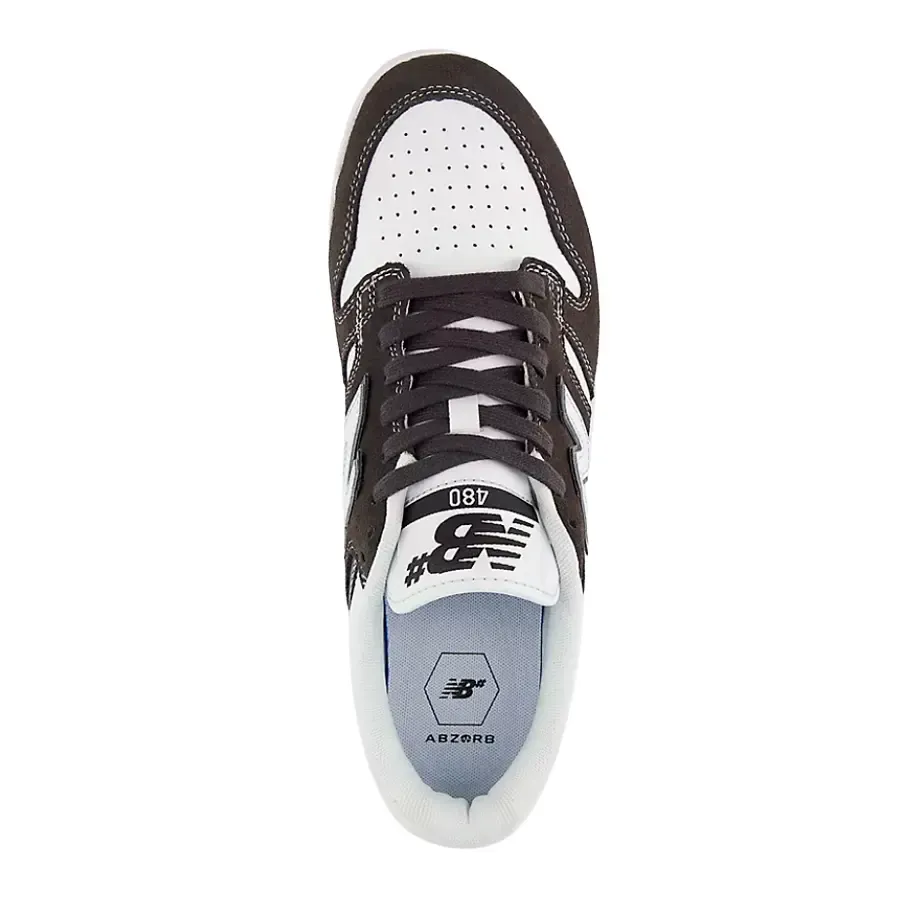 Imagen 2 de 4 de Zapatillas New Balance 480-NEGRO/BLANCO