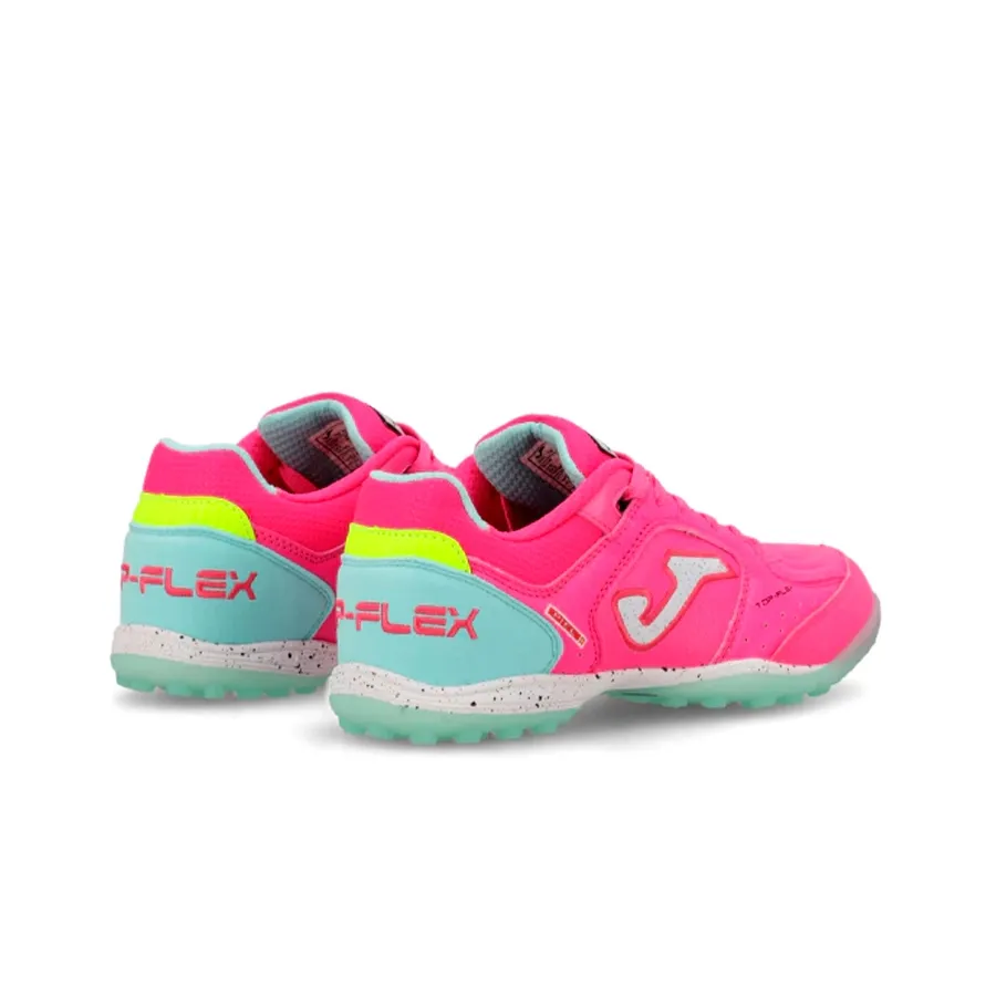 Imagen 5 de 8 de Botines Joma Top Flex Tf-FUCSIA/TURQUESA/AMARILLO FLUOR