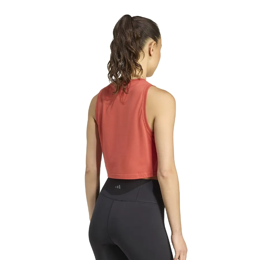 Imagen 2 de 5 de Musculosa adidas Essentials Boxy-SALMON