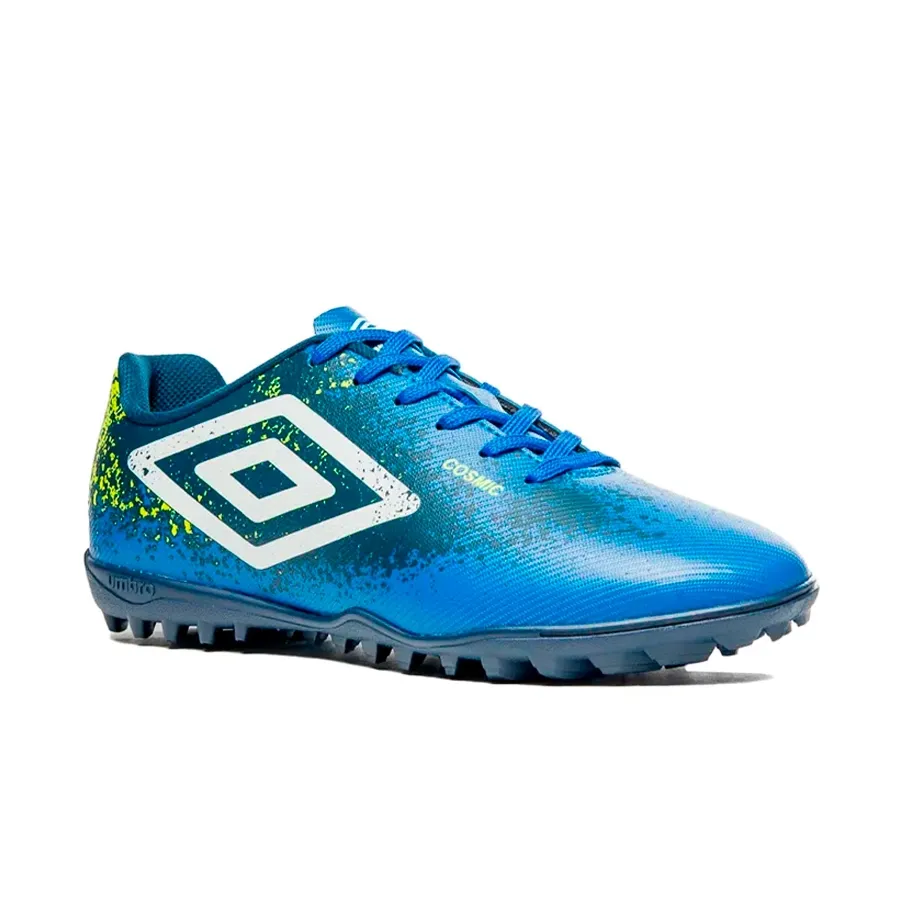Imagen 1 de 5 de Botines Umbro Cosmic-AZUL/NEGRO/BLANCO
