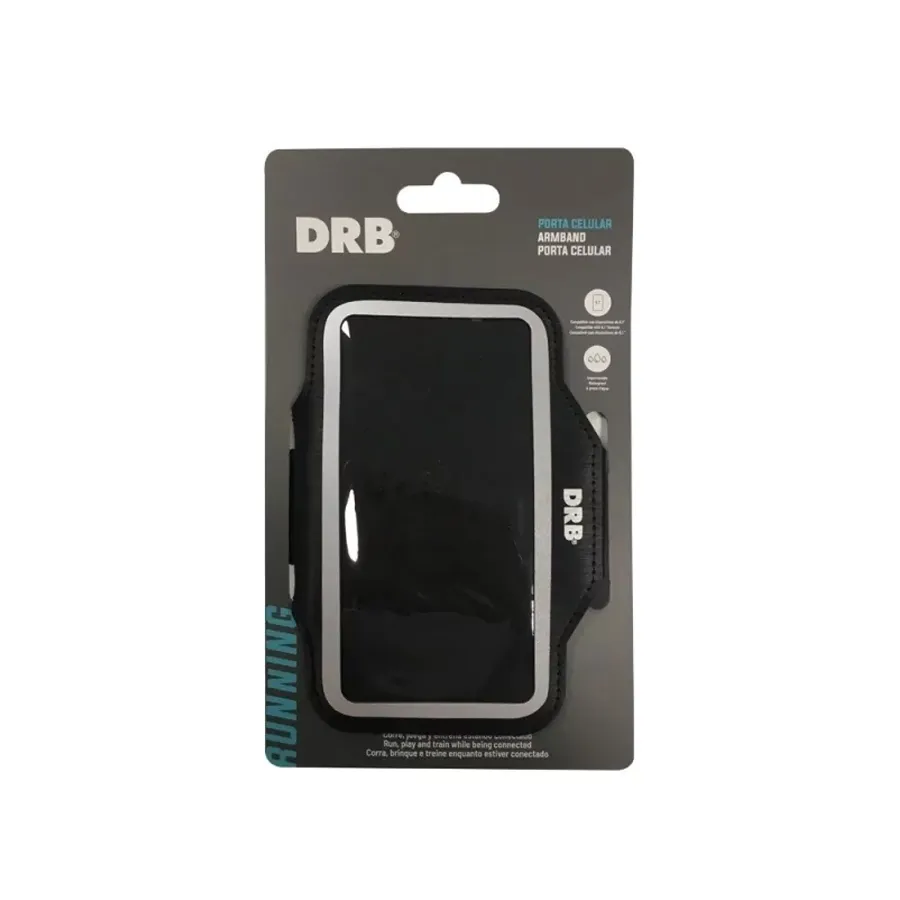Imagen 2 de 3 de Portacelular DRB 20-NEGRO