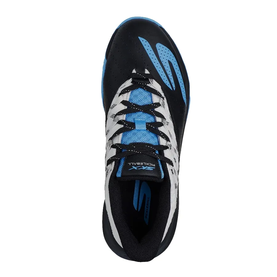 Imagen 3 de 5 de Zapatillas Skechers Viper Court Rally-BLANCO/NEGRO/CELESTE