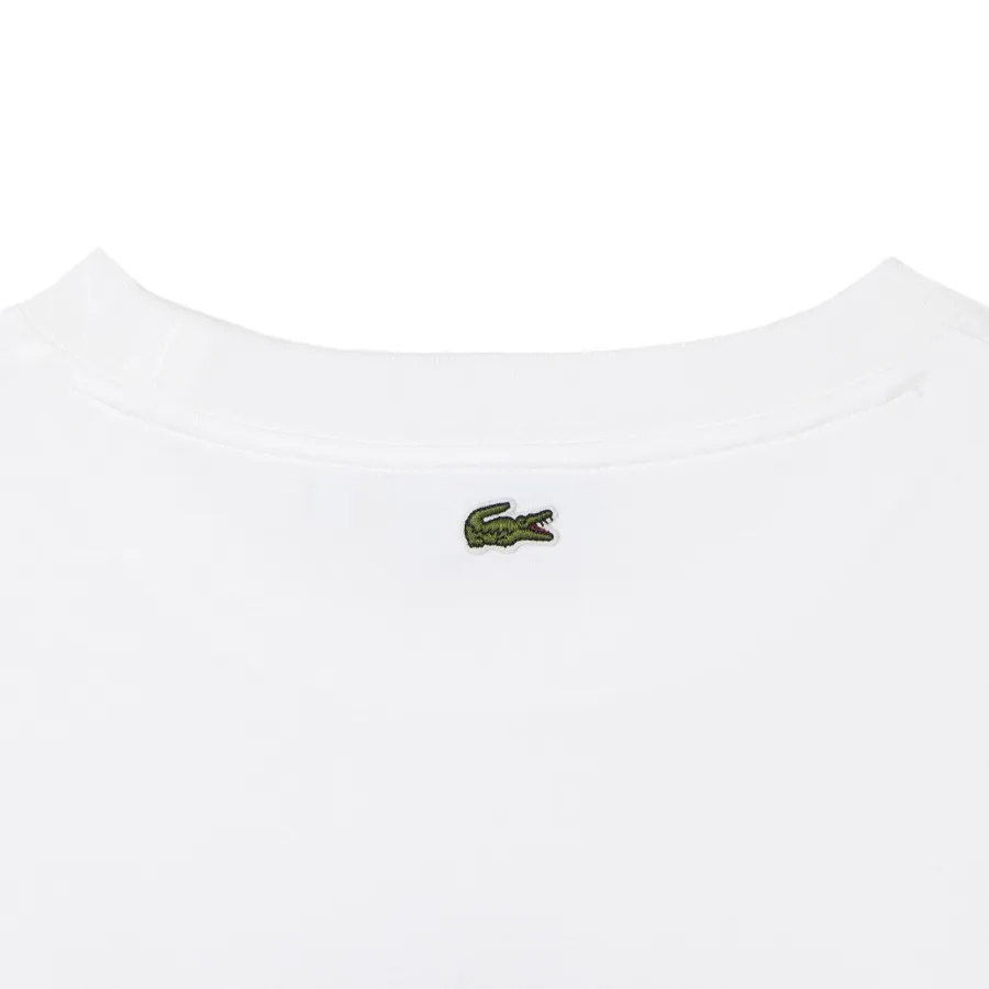 Imagen 4 de 5 de Remera Lacoste Holiday Oversized-BLANCO