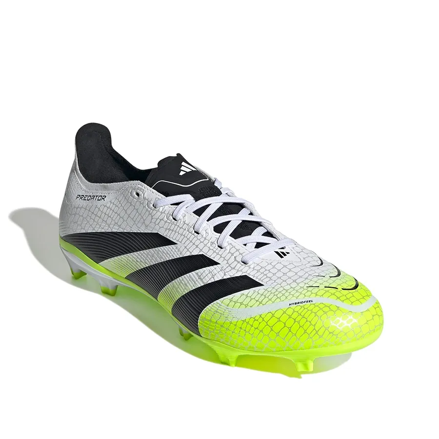 Imagen 1 de 7 de Botines adidas Predator League Fg-BLANCO/NEGRO/VERDE FLUOR