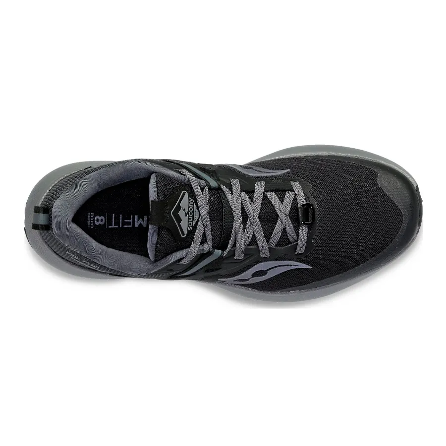 Imagen 3 de 5 de Zapatillas Saucony Ride 15 Tr-NEGRO/GRAFITO