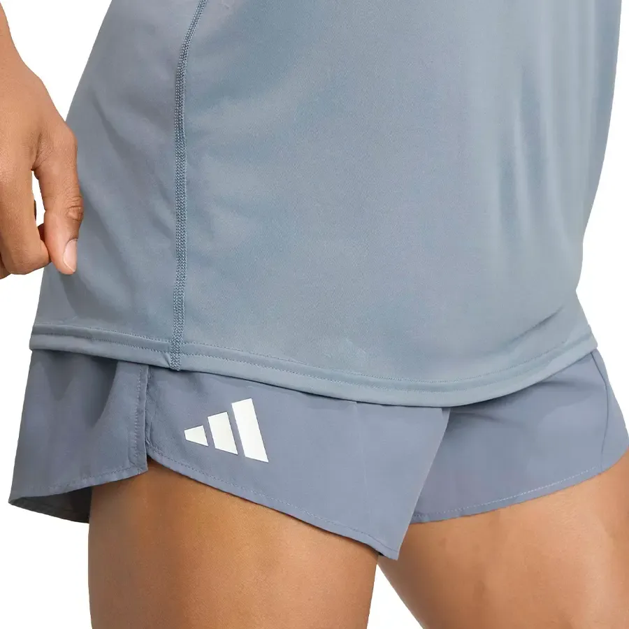 Imagen 3 de 5 de Short adidas Adizero Essentials-AZUL NOCHE