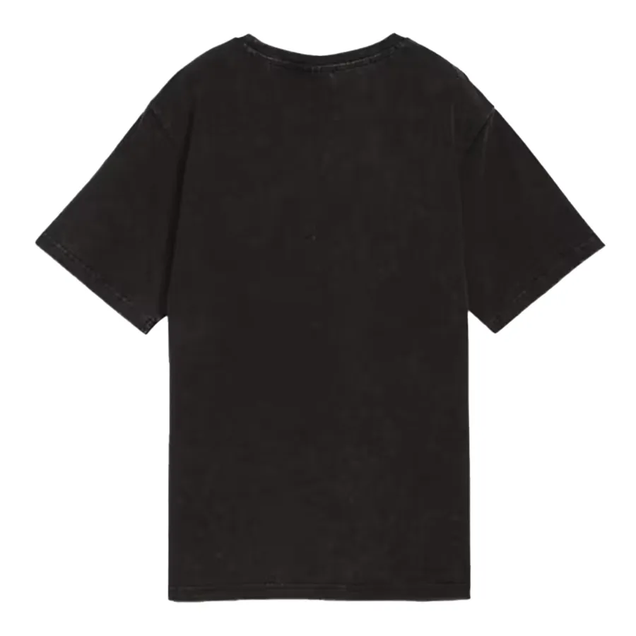 Imagen 3 de 4 de Remera Puma Elevated Essentials Acid Wash-NEGRO