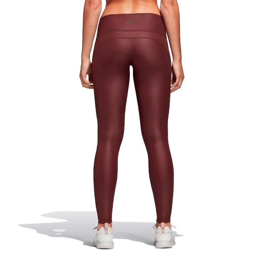 Imagen 5 de 8 de Calza adidas Believe This-BORDO