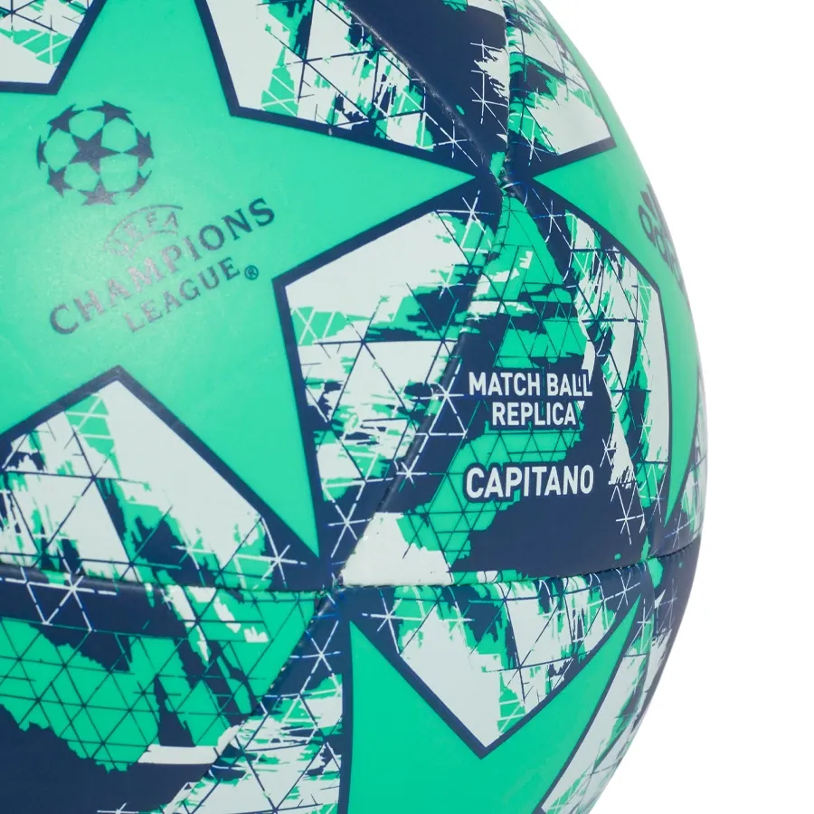 Imagen 4 de 5 de Pelota adidas Capitano UCL Finale 19 Real Madrid-VERDE/AZUL/BLANCO