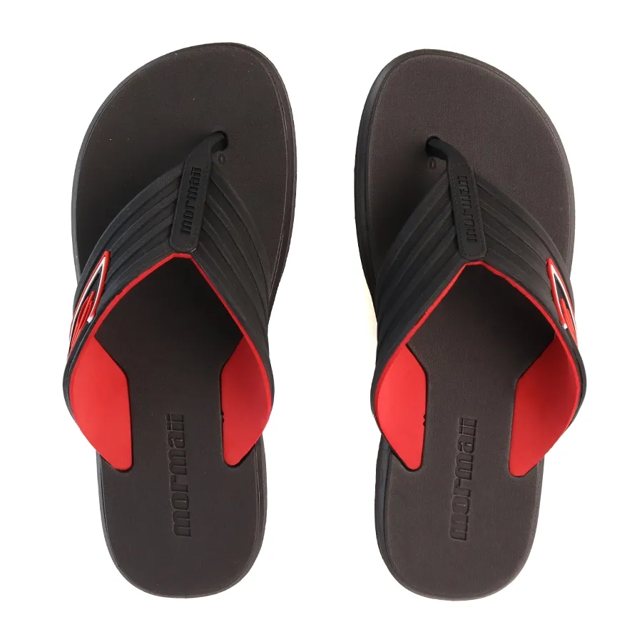 Imagen 3 de 5 de Ojotas Mormaii Blackflip Dedo Ad-NEGRO/ROJO