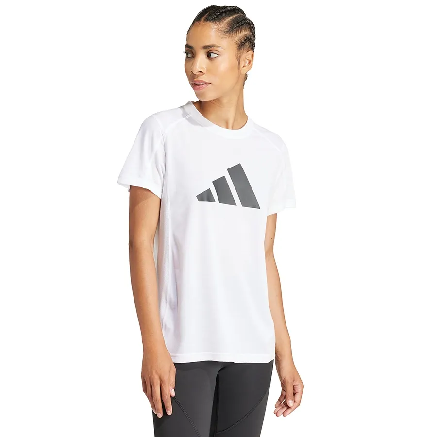 Imagen 0 de 4 de Remera adidas Train Essentials Big Performance Logo-BLANCO