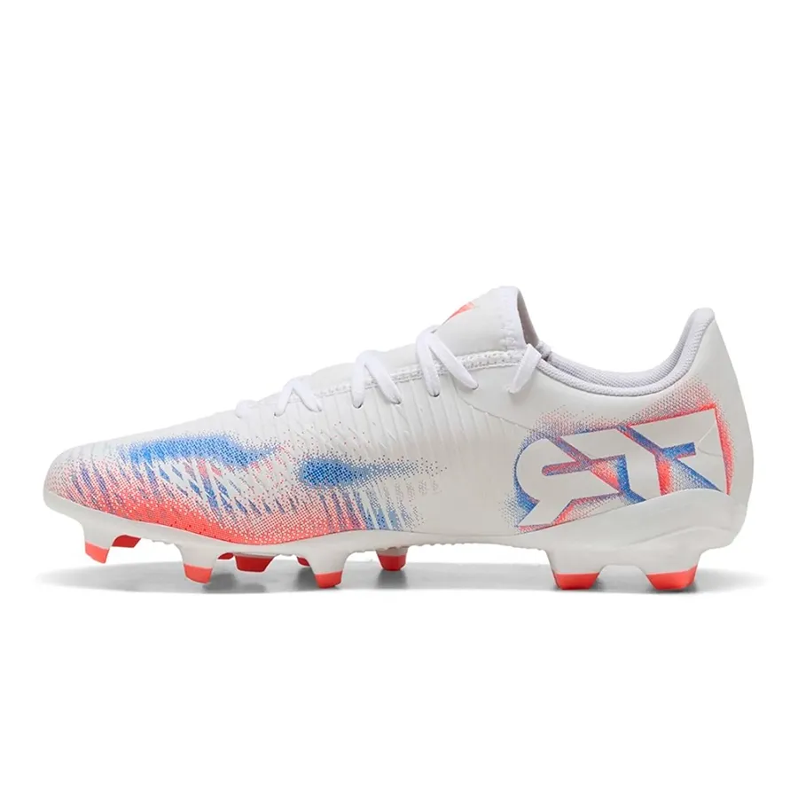 Imagen 2 de 6 de Botines Puma Future 8 play Fg/Ag-BLANCO/NARANJA FLUOR
