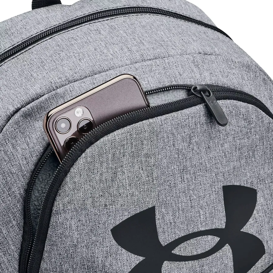 Imagen 4 de 7 de Mochila Under Armour Hustle Sport-GRIS/NEGRO