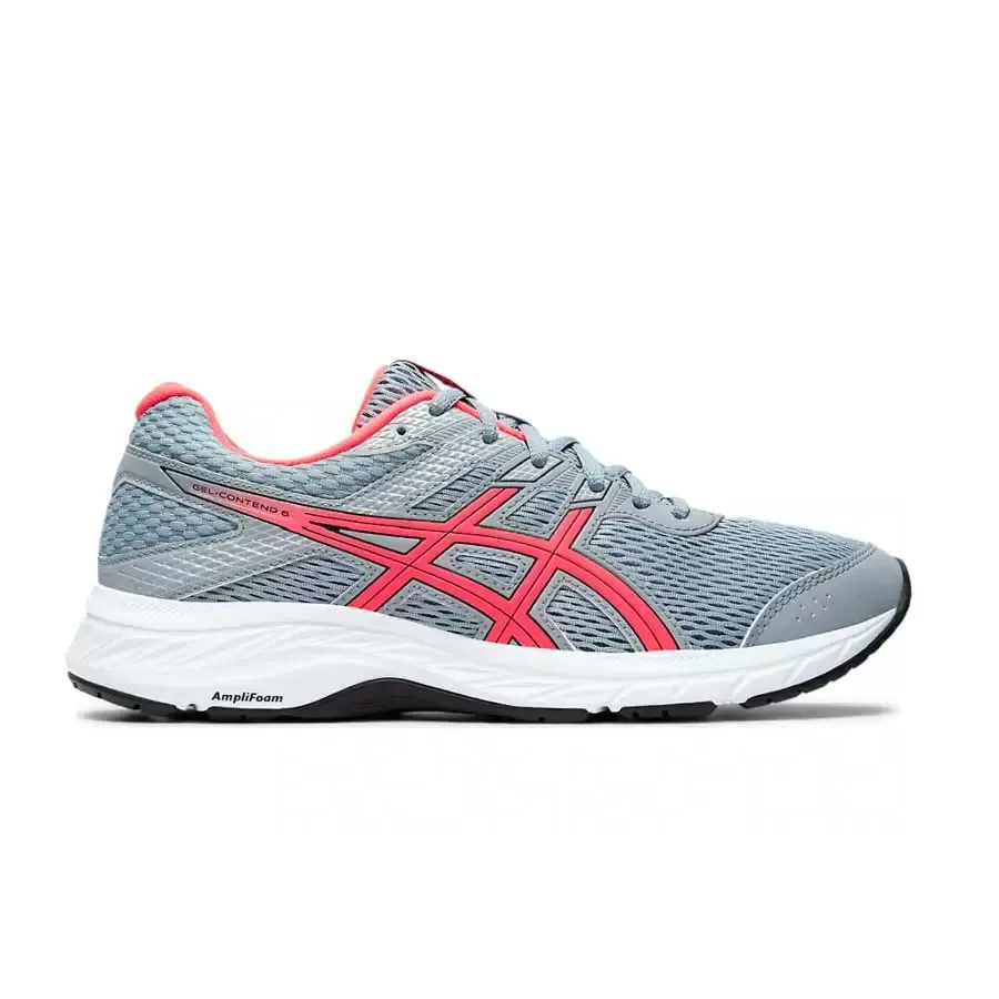 Imagen 4 de 5 de Zapatillas Asics Gel Contend 6 W-GRIS/ROSA
