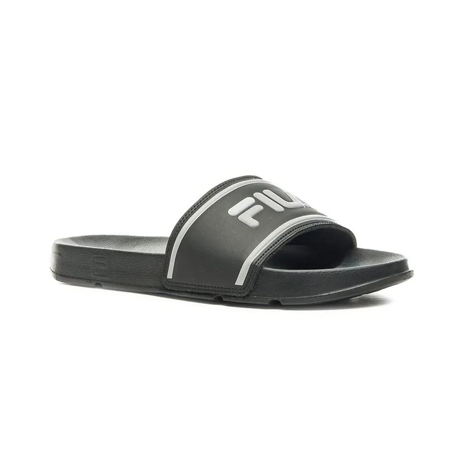 Imagen 1 de 6 de Ojotas Fila Drifter Stripes-NEGRO/BLANCO