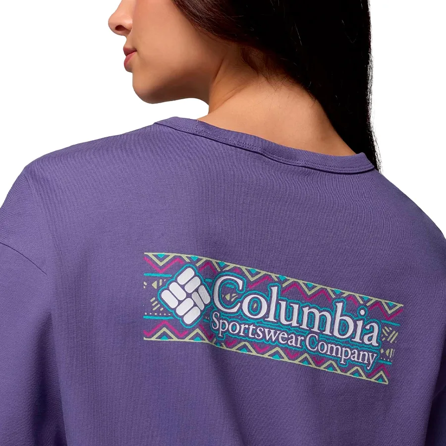 Imagen 4 de 5 de Remera Columbia Heavyweight Graphic Tee-VIOLETA