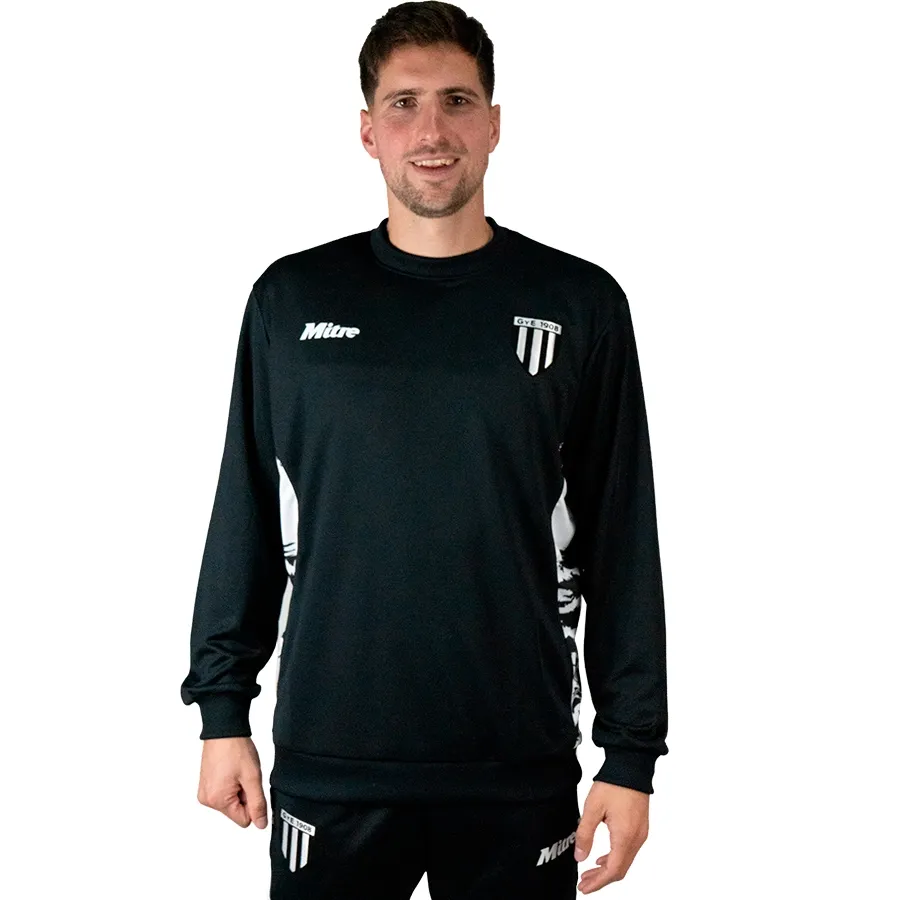 Imagen 0 de 4 de Buzo Mitre Condor II Gimnasia y Esgrima  25-NEGRO