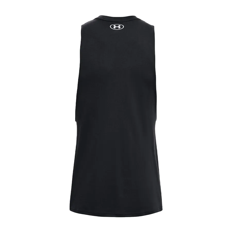 Imagen 1 de 6 de Musculosa Under Armour Project Rock Brahma Bull-NEGRO/BLANCO