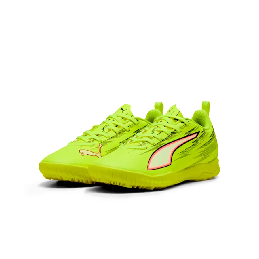 Imagen 1 de 7 de Botines Puma Tf Ultra 6 Play-AMARILLO FLUOR/NEGRO