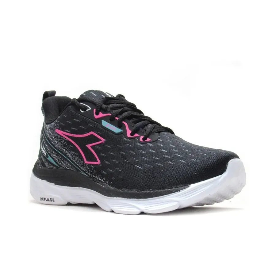 Imagen 1 de 5 de Zapatillas Diadora Z - On-NEGRO/ROSA/VERDE AGUA