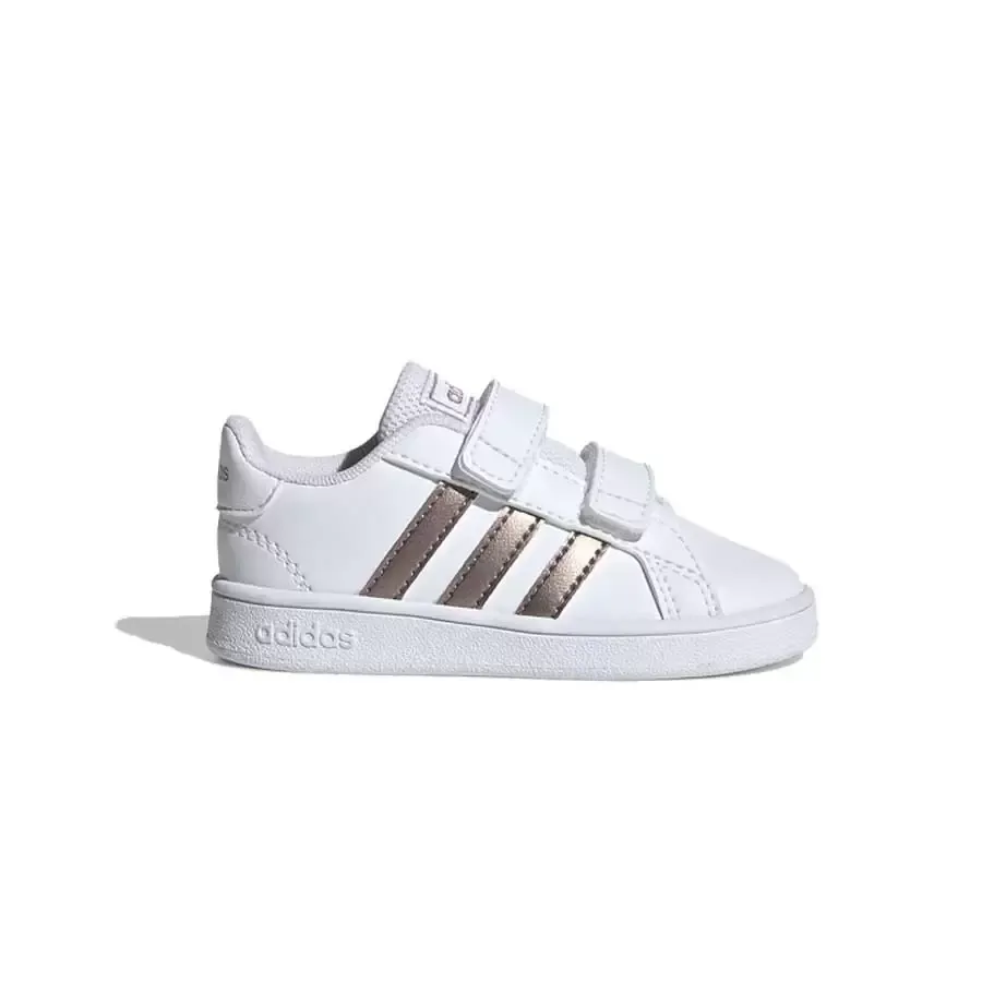 Imagen 4 de 6 de Zapatillas adidas Grand Court I-BLANCO/BRONCE