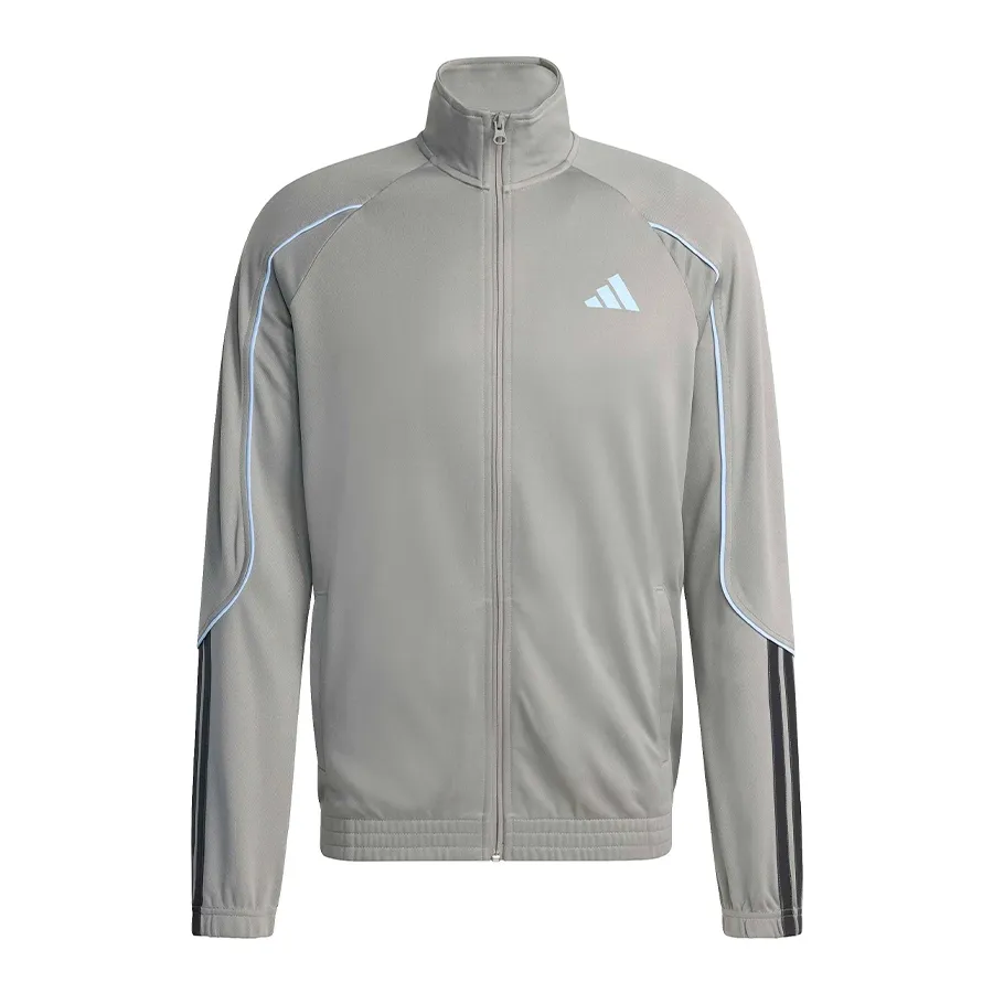 Imagen 3 de 8 de Conjunto adidas 3 Stripes Stadium-GRIS/GRAFITO/BLANCO