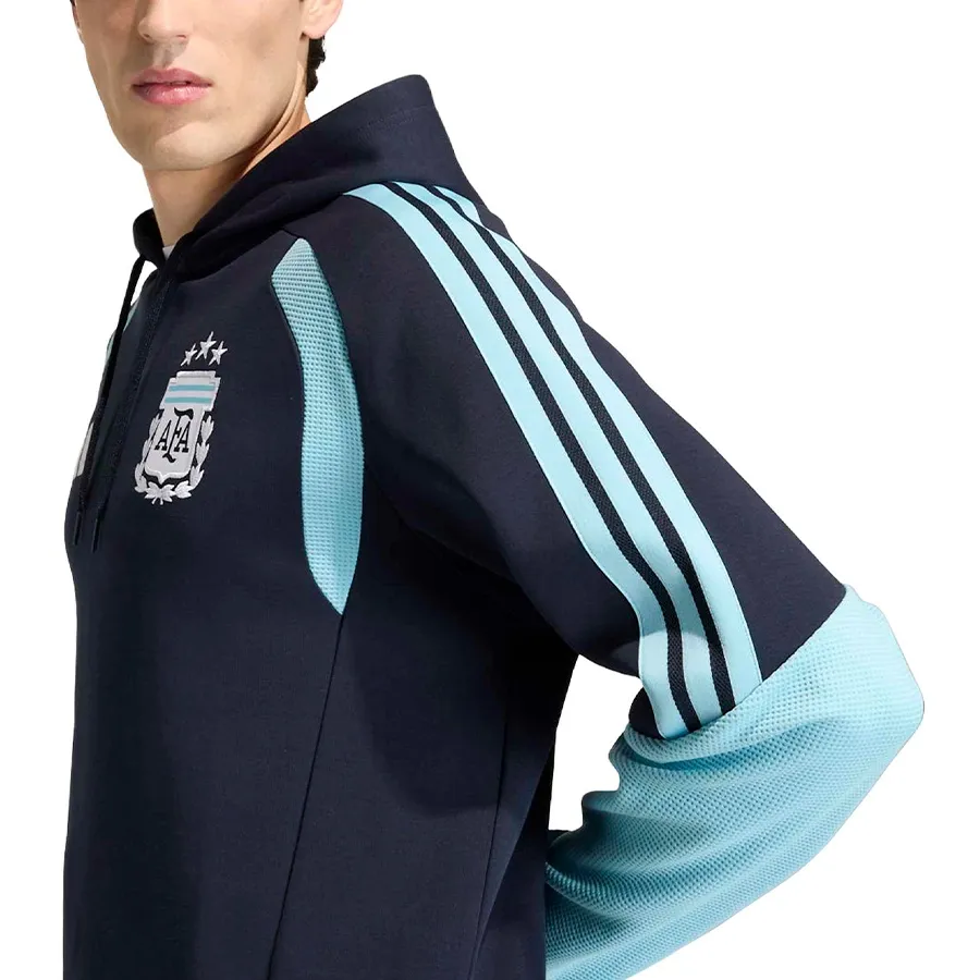 Imagen 4 de 5 de Buzo adidas Afa Tiro 26-MARINO/CELESTE