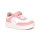 zapatillas-kappa-logo-linate-velcro-kids-BLANCO/ROSA