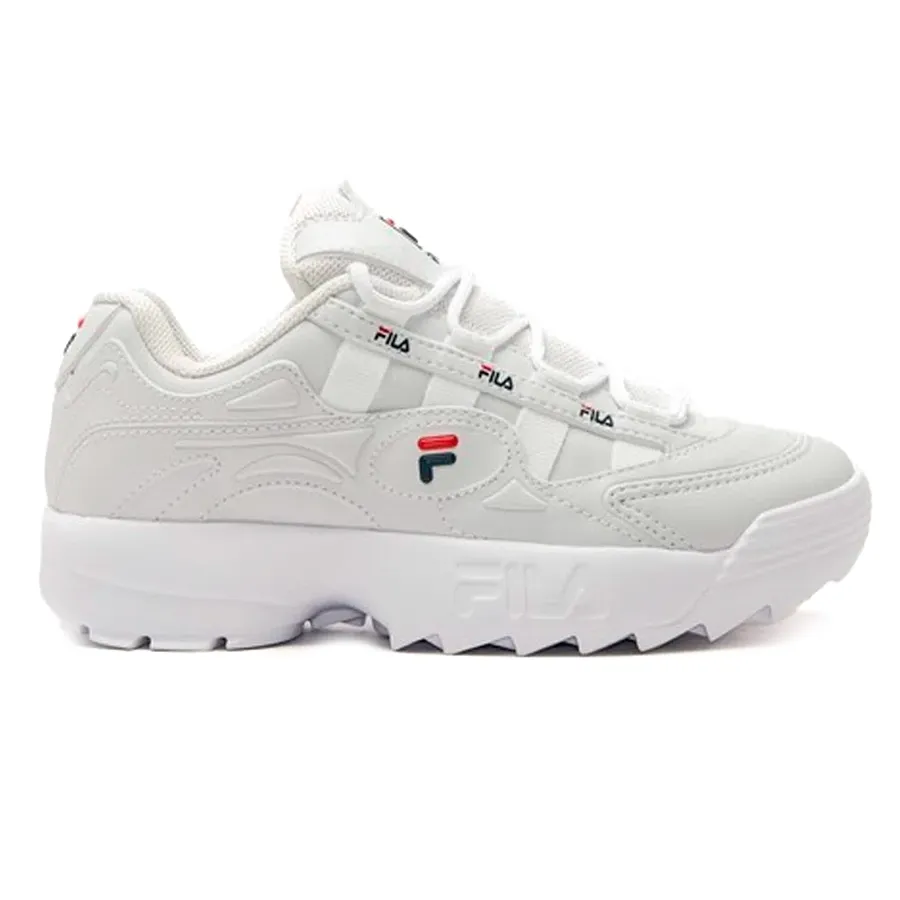 Imagen 3 de 4 de Zapatillas Fila D Formation Kids-BLANCO/MARINO/ROJO