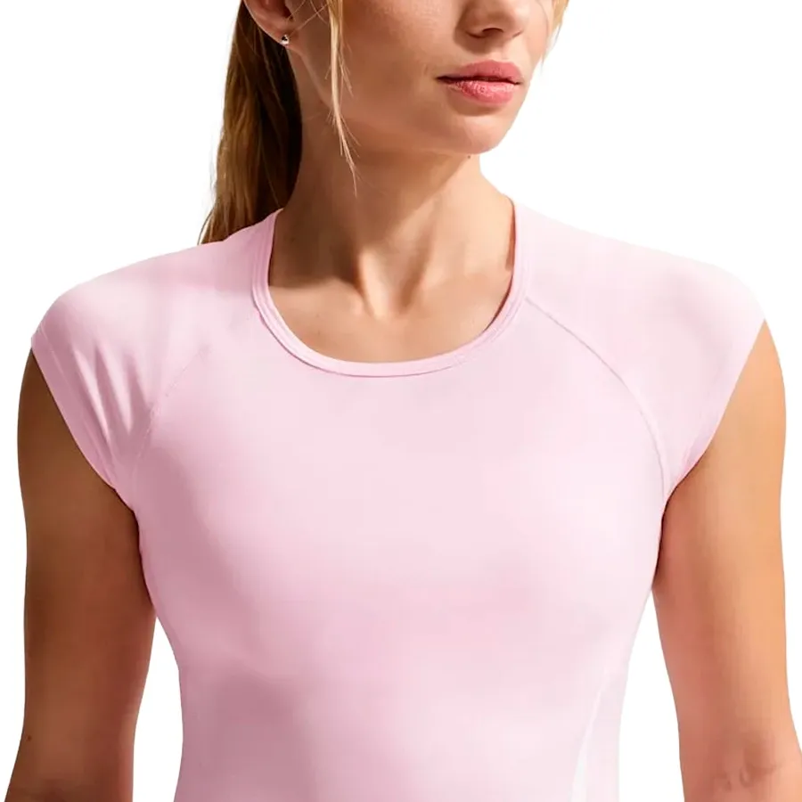 Imagen 2 de 4 de Remera Nike Tempo Swoosh Run-ROSA