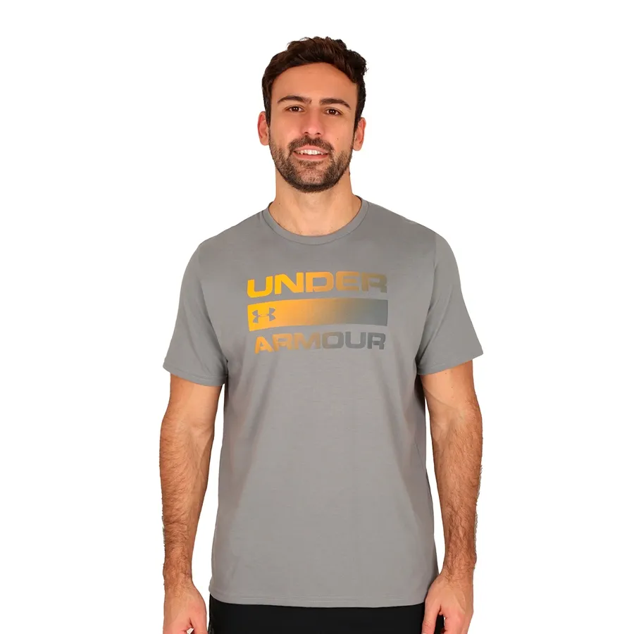 Imagen 0 de 2 de Remera Under Armour Team Issue-GRIS/AMARILLO