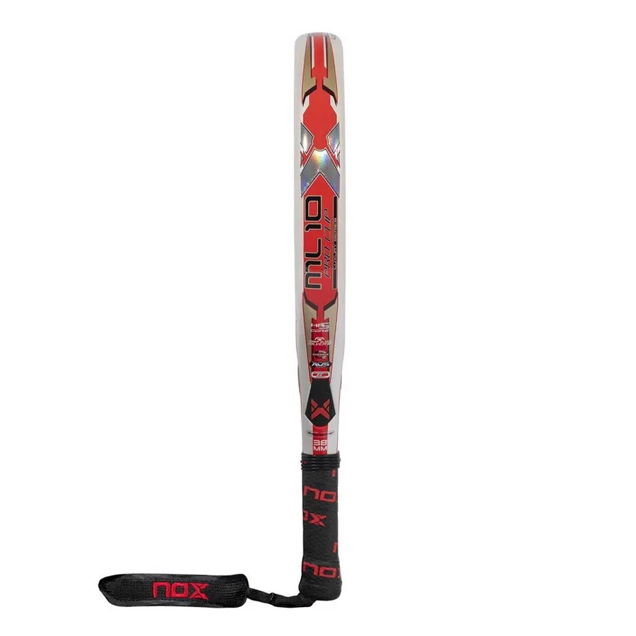 Imagen 2 de 6 de Paleta Nox Ml10 Pro Cup Luxury Series-BLANCO/PLATA/ROJO