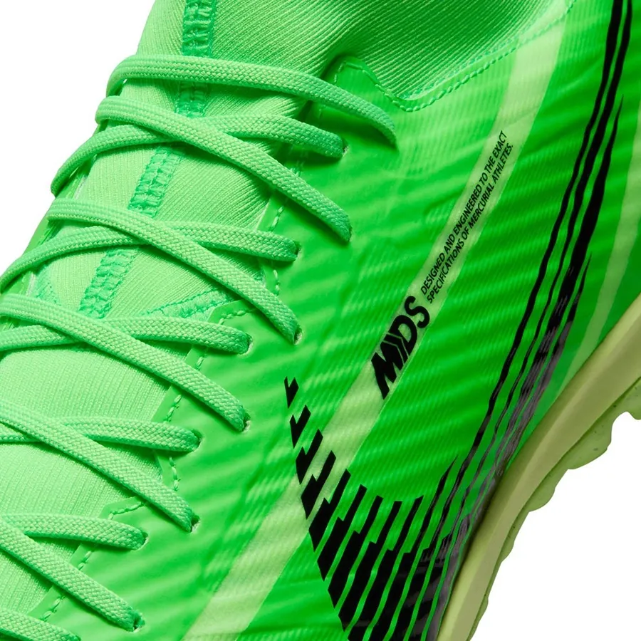 Imagen 5 de 8 de Botines Nike Zoom Superfly 9 Tf-VERDE FLUOR/NEGRO