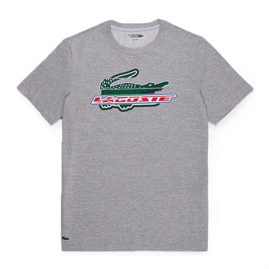 Imagen 0 de 2 de Remera Lacoste Sport-GRIS/VERDE/ROJO