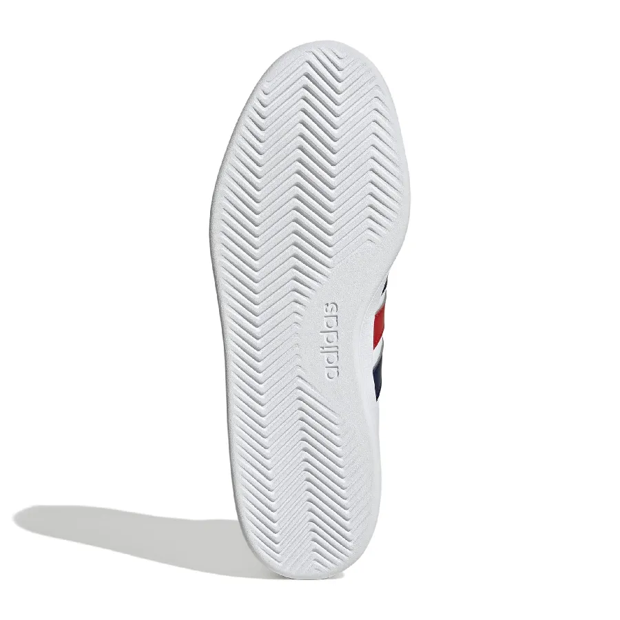 Imagen 3 de 7 de Zapatillas adidas Breaknet Mid-BLANCO/MARINO/ROJO