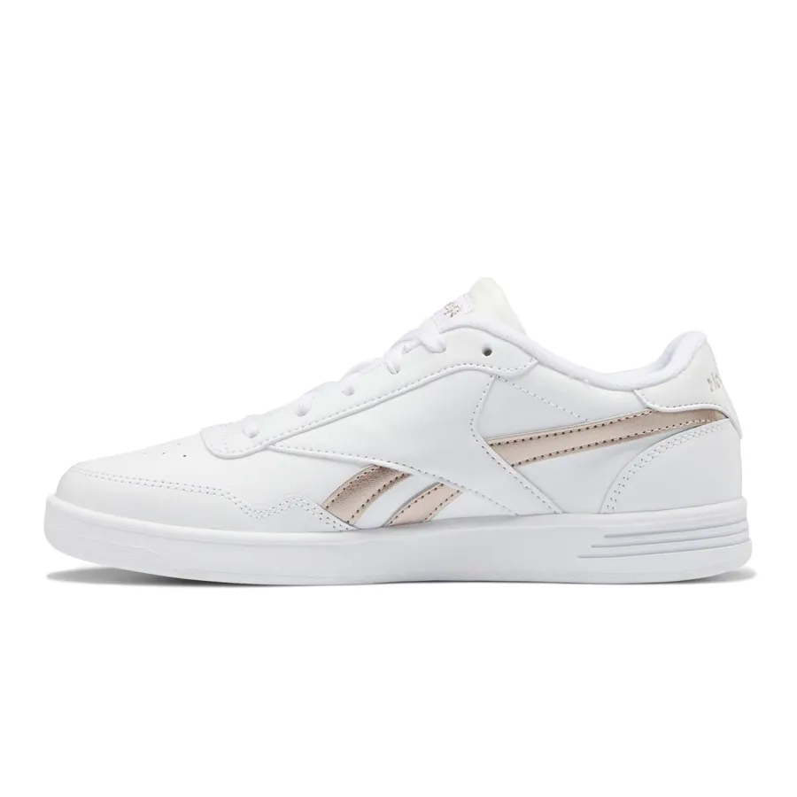 Imagen 2 de 7 de Zapatillas Reebok Royal Techque-BLANCO/DORADO