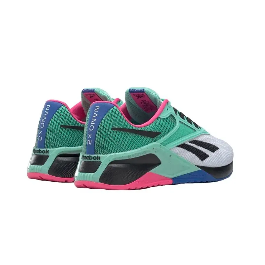 Imagen 1 de 5 de Zapatillas Reebok Nano X2-VERDE AGUA/AZUL/ROSA