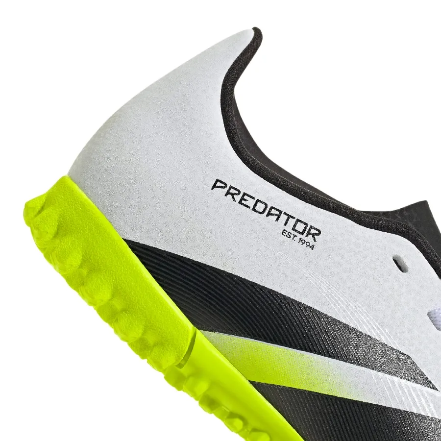 Imagen 5 de 7 de Botines adidas Predator Club Tf Junior-BLANCO/AMARILLO FLUOR/NEGRO