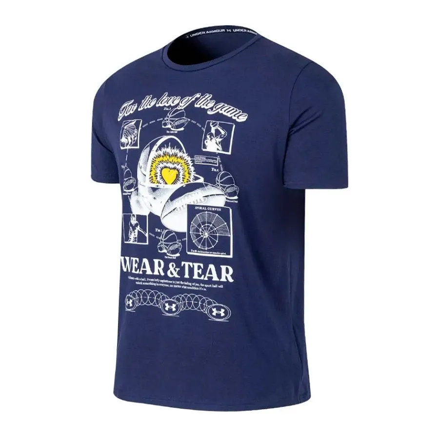 Imagen 0 de 2 de Remera Under Armour Love Of The Game-MARINO/BLANCO
