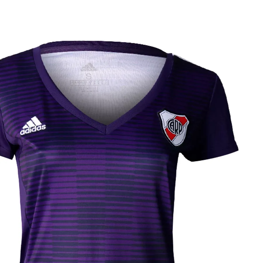 Imagen 3 de 4 de Camiseta adidas Visitante Club Atlético River Plate-VIOLETA