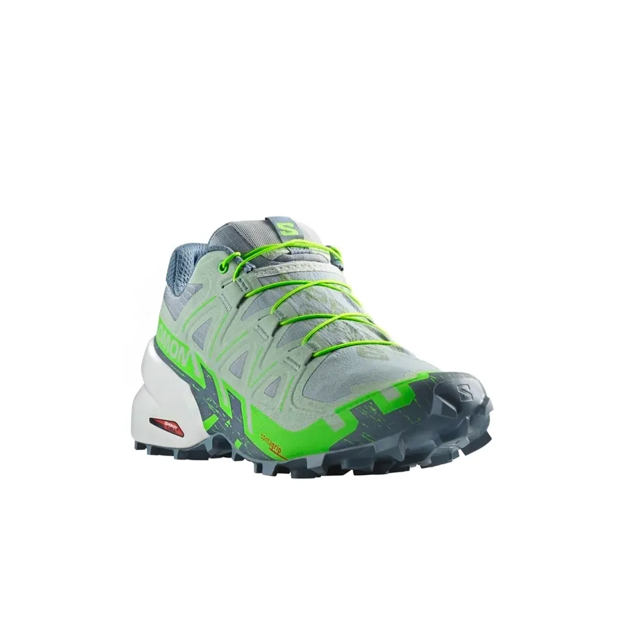 Imagen 1 de 6 de Zapatillas Salomon Speedcross 6-VERDE/GRIS/NEGRO