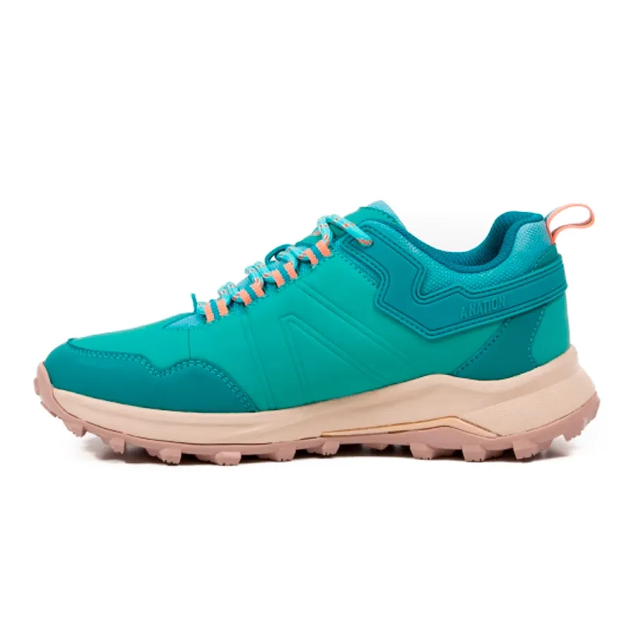 Imagen 2 de 5 de Zapatillas A Nation Terra Hiker-AQUA/SALMON/BEIGE