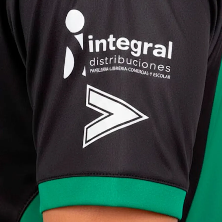 Imagen 3 de 5 de Camiseta Mitre Oficial San Martin de San Juan-VERDE/NEGRO