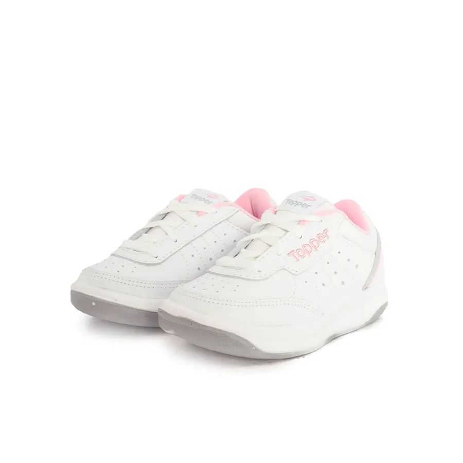 Imagen 1 de 5 de Zapatillas Topper X Forcer Kids Ii-BLANCO/ROSA