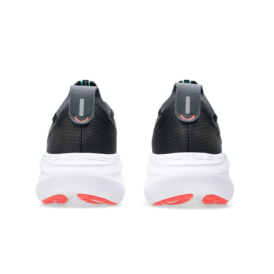 Imagen 5 de 7 de Zapatillas Asics Gel Nimbus 27-NEGRO/CORAL/AQUA