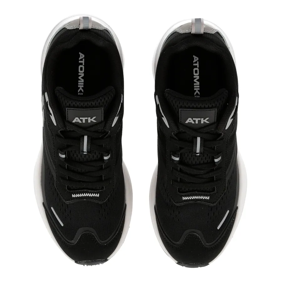 Imagen 4 de 6 de Zapatillas Atomik Thais-NEGRO/PLATA/BLANCO